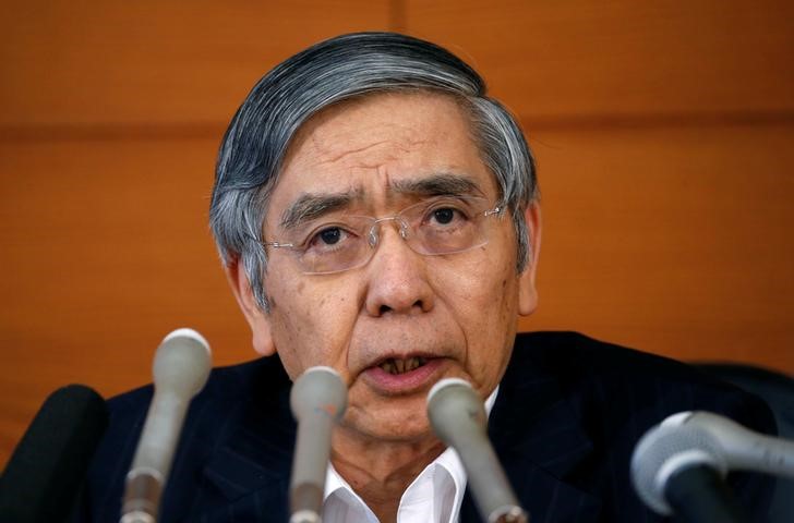 © Reuters. Presidente do Banco do Japão, Haruhiko Kuroda