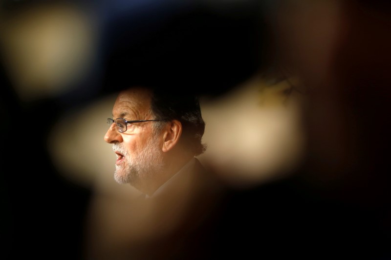 © Reuters. Rajoy presiona con terceras elecciones ante el nuevo "no" de Sánchez