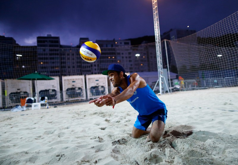 © Reuters. Rio Olympics - Beach Volleyball Training