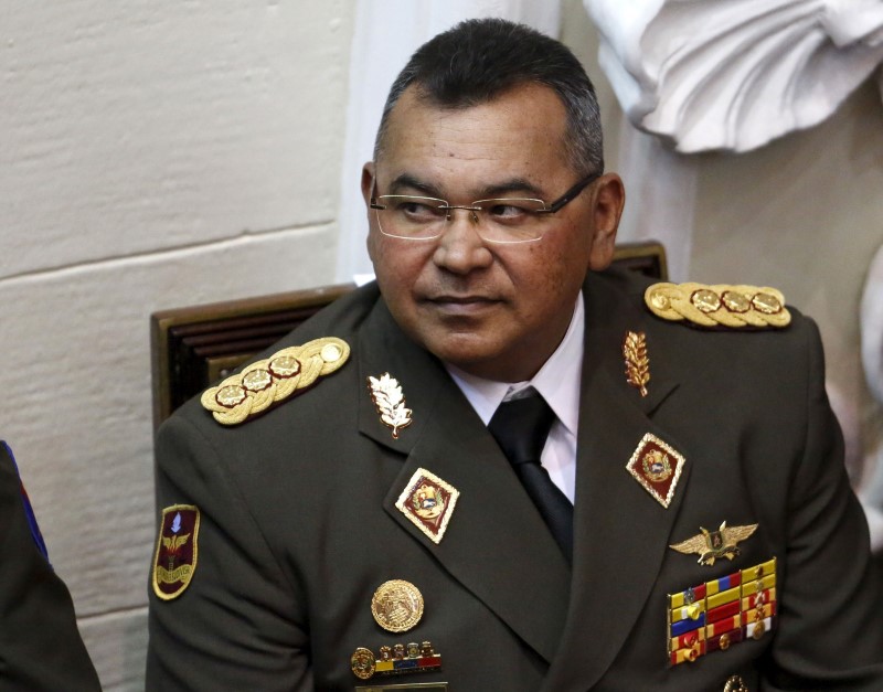© Reuters. File photo of Nestor Reverol, General Commander of the Venezuelan National Guard, attending the annual state of the nation address by President Nicolas Maduro at the National Assembly in Caracas