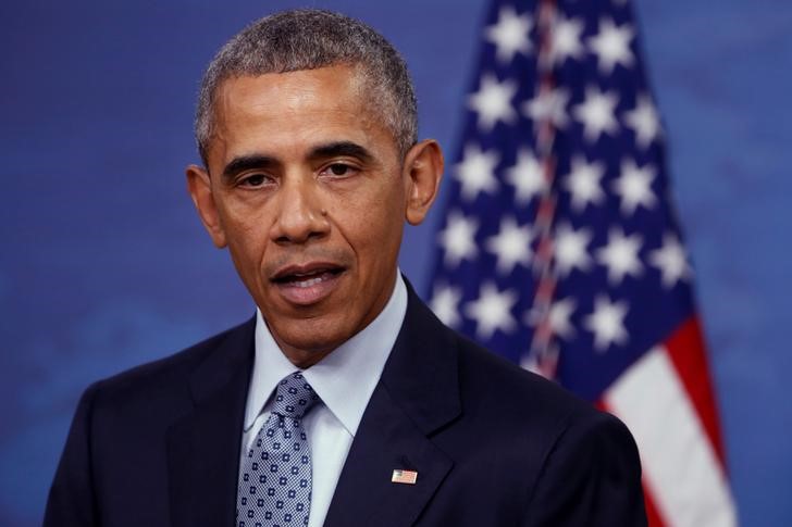 © Reuters. Presidente dos EUA, Barack Obama, durante entrevista coletiva no Pentágono.