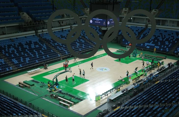 © Reuters. Arena de basquete dos Jogos Rio 2016