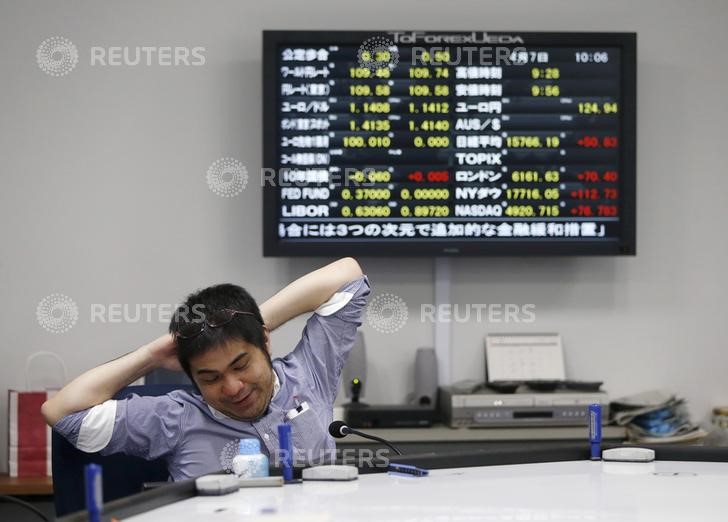 © Reuters. Borsa di Tokyo