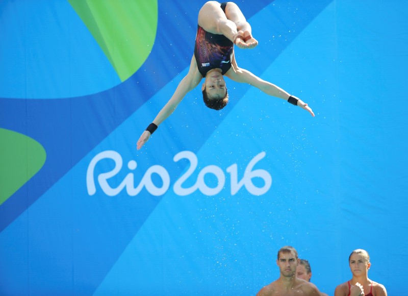 © Reuters. 2016 Rio Olympics - Diving - Olympic Park -