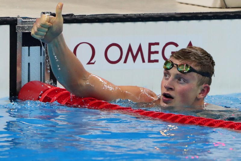 © Reuters. Olympics: Swimming