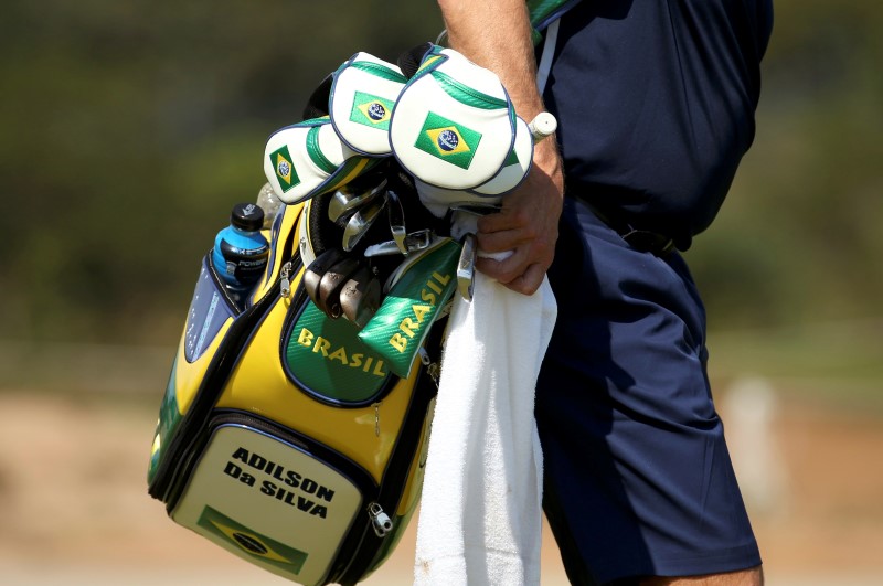 © Reuters. Golf - Training session