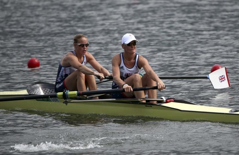 © Reuters. Rowing - Women's Pair Heats