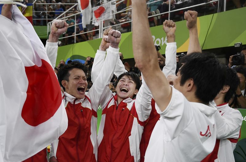 © Reuters. Artistic Gymnastics - Men's Team Final