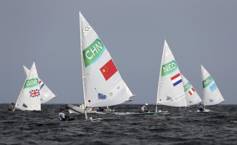 © Reuters. Sailing - Women's One Person Dinghy - Laser Radial - Race 1/2