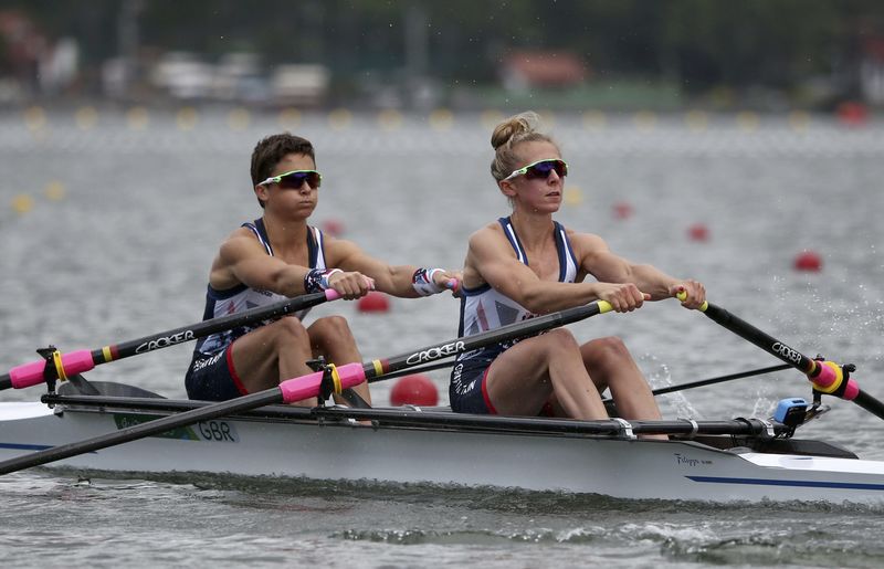 © Reuters. Rowing - Lightweight Women's Double Sculls Heats