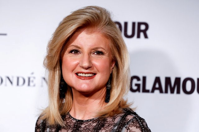 © Reuters. Arianna Huffington arrives for Glamour Magazine's annual Women of Year award ceremony in New York