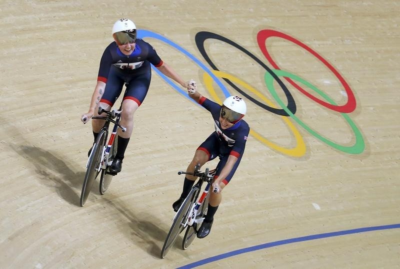 Cycling Britain set world record in women's team pursuit By Reuters