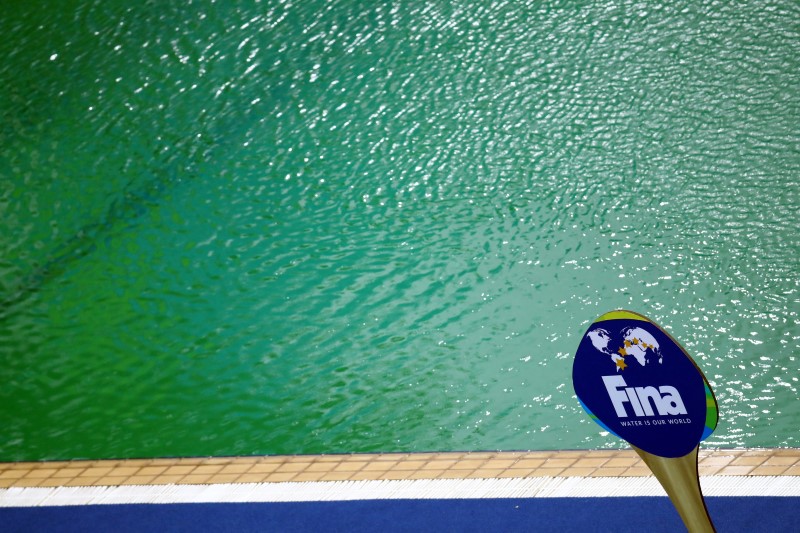 © Reuters. Water Polo - Men's Preliminary Round - Group A Australia v Japan