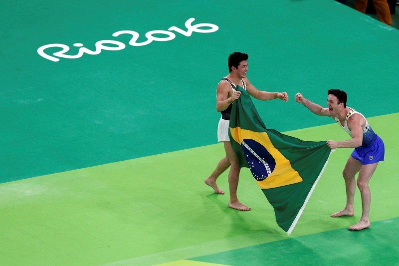 © Reuters. 2016 Rio Olympics - Artistic Gymnastics - Men's Floor Final