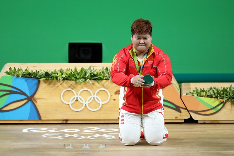 © Reuters. Olympics: Weightlifting