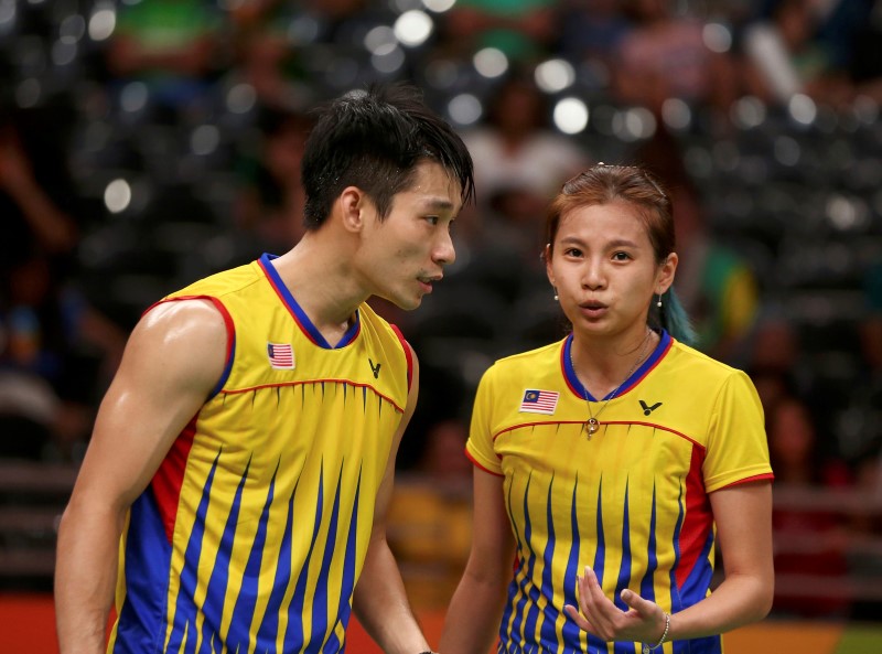 © Reuters. Badminton - Mixed Doubles Semifinals