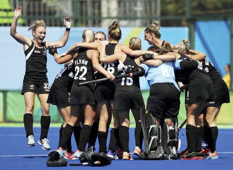 © Reuters. Hockey - Women's Quarterfinal Match New Zealand v Australia