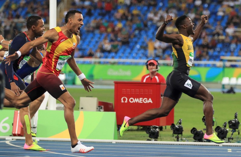 © Reuters. Orlando Ortega logra la plata para España en 110 metros vallas