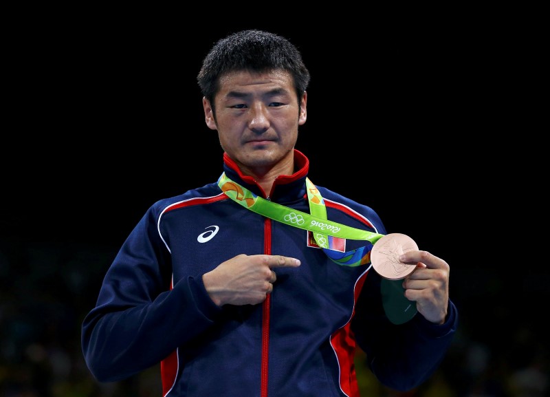 © Reuters. Boxing - Men's Light (60kg) Final Bout 239