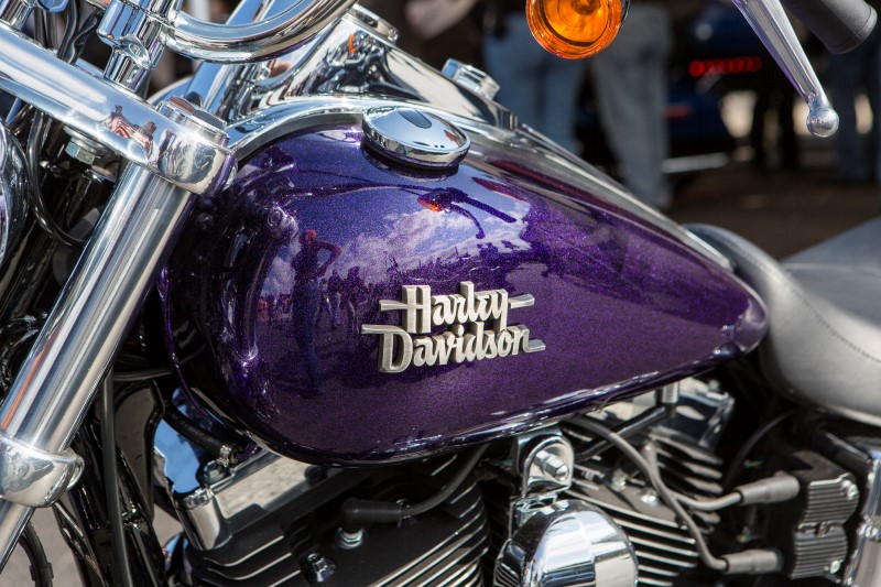 © Reuters. A Harley-Davidson motorcycle is pictured at the Harley-Davidson Museum in Milwaukee, Wisconsin