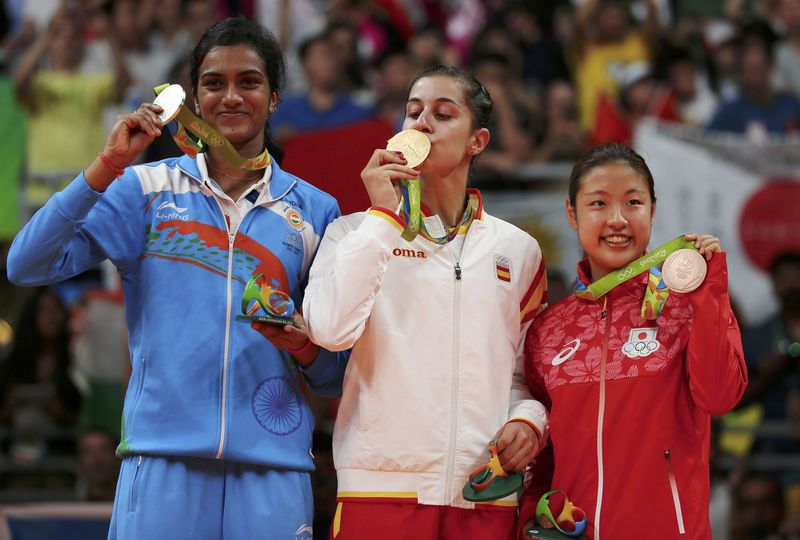 © Reuters. Badminton - Women's Singles - Gold Medal Match