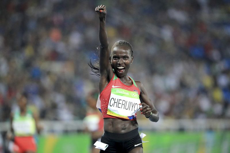 © Reuters. Athletics - Women's 5000m Final