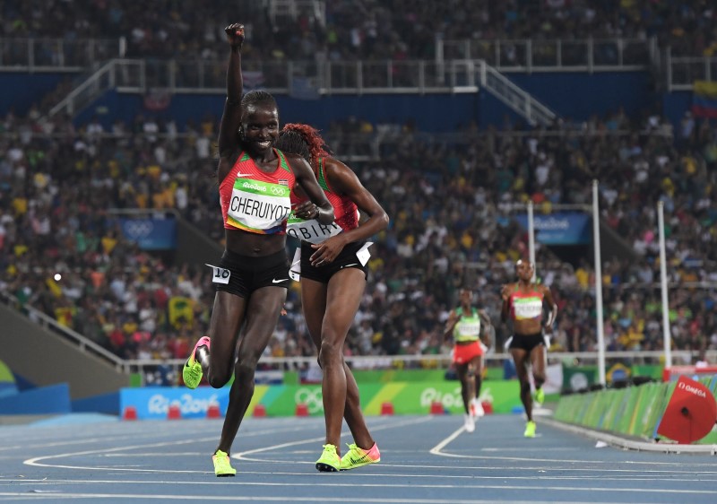 © Reuters. Olympics: Track and Field-Evening Session