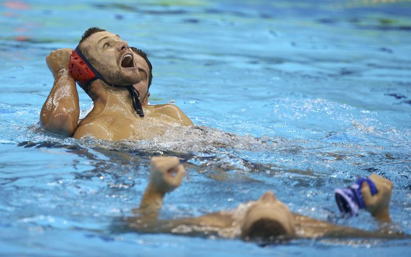 © Reuters. Water Polo - Men's Gold Medal Match Croatia v Serbia