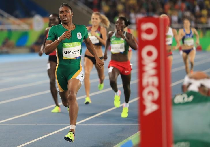 © Reuters. Atletismo - Final de los 800 mts femeninos