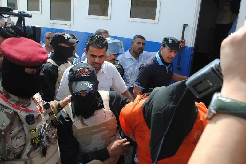 © Reuters. العراق يعدم 36 شخصا بعد إدانتهم بالقتل الجماعي