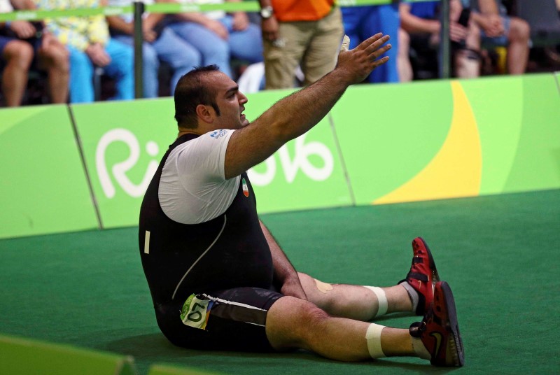 © Reuters. Weightlifting - Men's +105kg