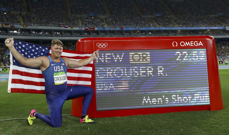 © Reuters. Athletics - Men's Shot Put Final