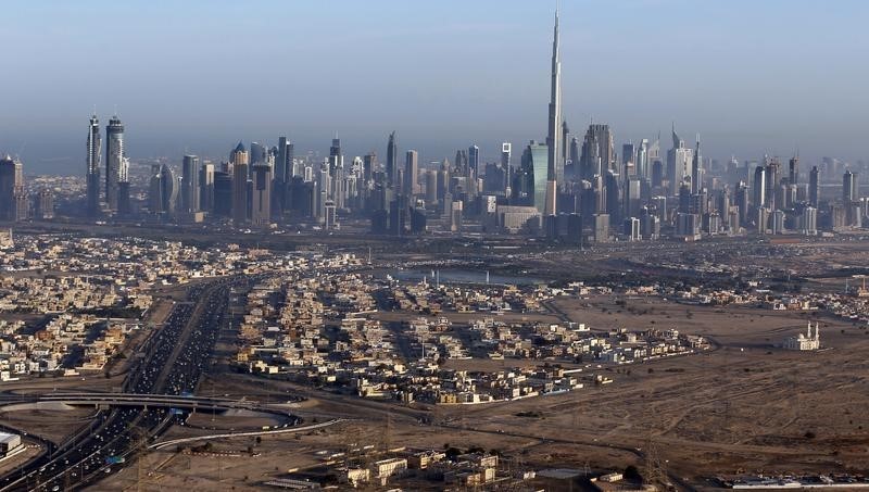 © Reuters. Prédios vistos em Dubai