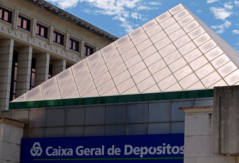 © Reuters. The headquarters of Portuguese bank Caixa Geral de Depositos is seen in Lisbon