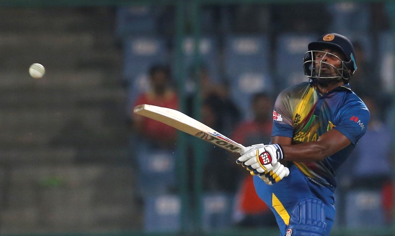 © Reuters. Cricket - Sri Lanka v England - World Twenty20 cricket tournament