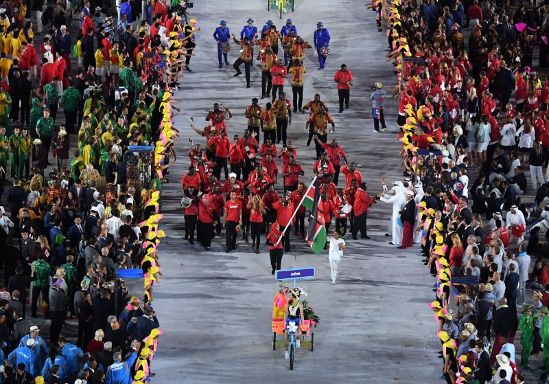 © Reuters. 2016 Rio Olympics - Opening ceremony