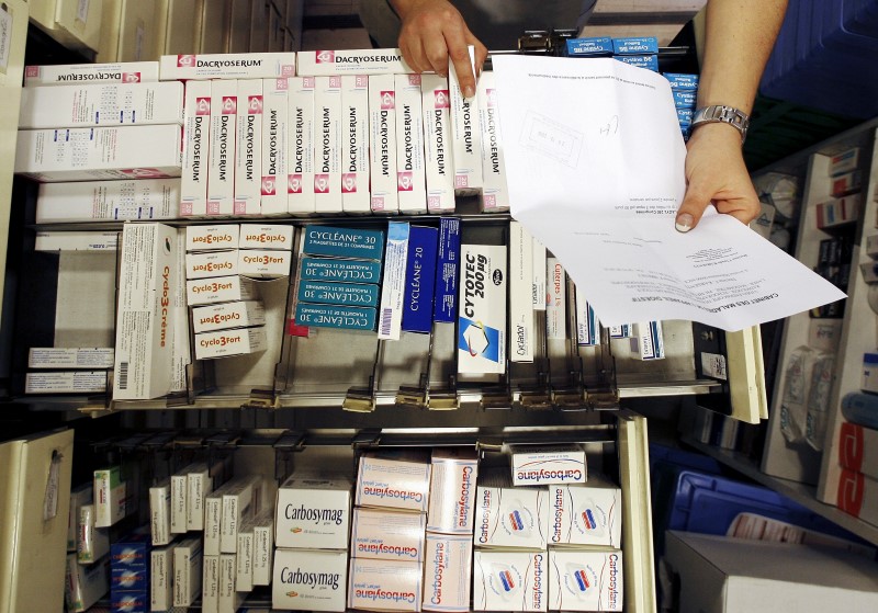 © Reuters. PROPOSITION DE TAXE SUR LES PRODUITS DE SANTÉ POUR LE FONDS DÉPAKINE