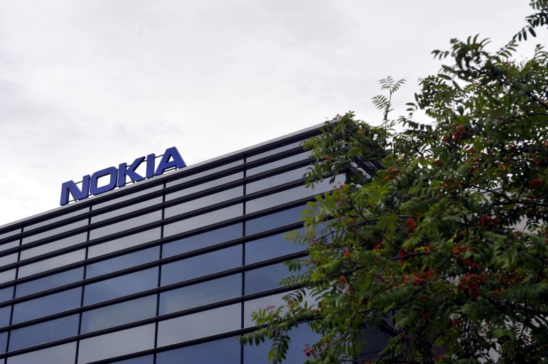 © Reuters. Headquarters of Finnish telecommunication network company Nokia are pictured in Espoo