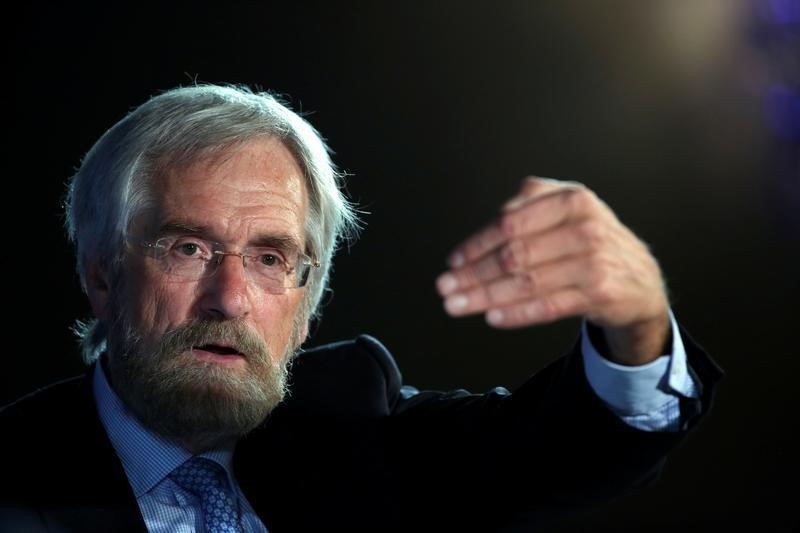 © Reuters. European Central Bank executive board member Peter Praet attends the 2016 Institute of International Finance (IIF) Spring Membership meeting in Madrid