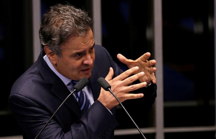 © Reuters. Senador Aécio Neves, presidente do PSDB