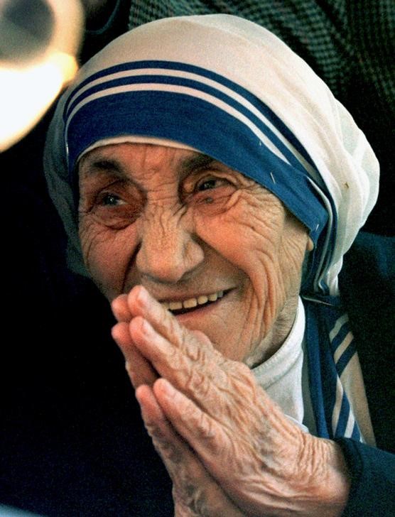 © Reuters. Madre Teresa de Calcutá em Roma