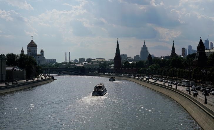 © Reuters. Вид на центр Москвы