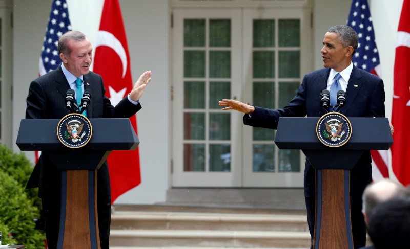 © Reuters. أوباما يقول العلاقات الأمنية مع تركيا لم تتقلص بعد محاولة الانقلاب