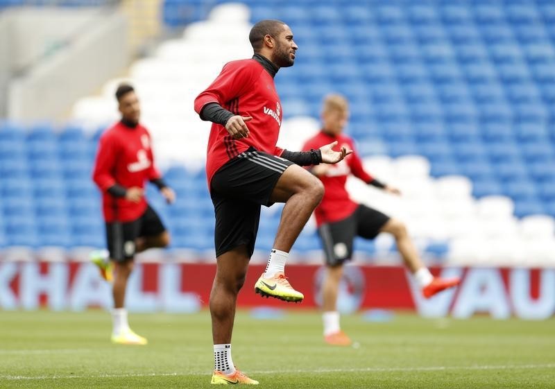 © Reuters. Wales Training