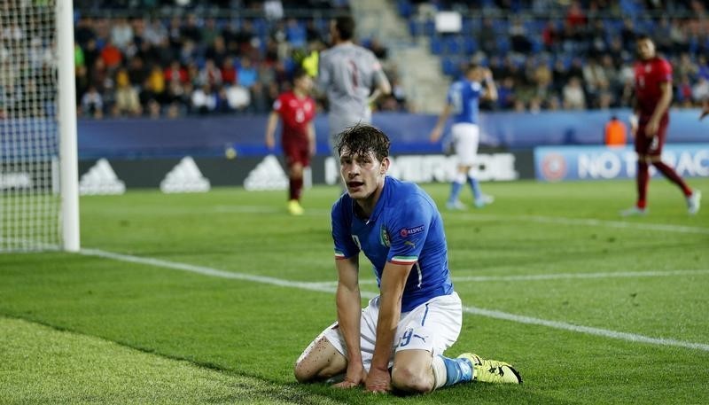 © Reuters. Italy v Portugal - UEFA European Under 21 Championship - Czech Republic 2015 - Group B