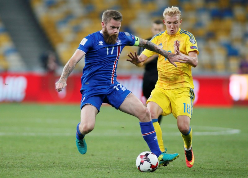 © Reuters. Football Soccer - Ukraine v Iceland - World Cup 2018 Qualifiers