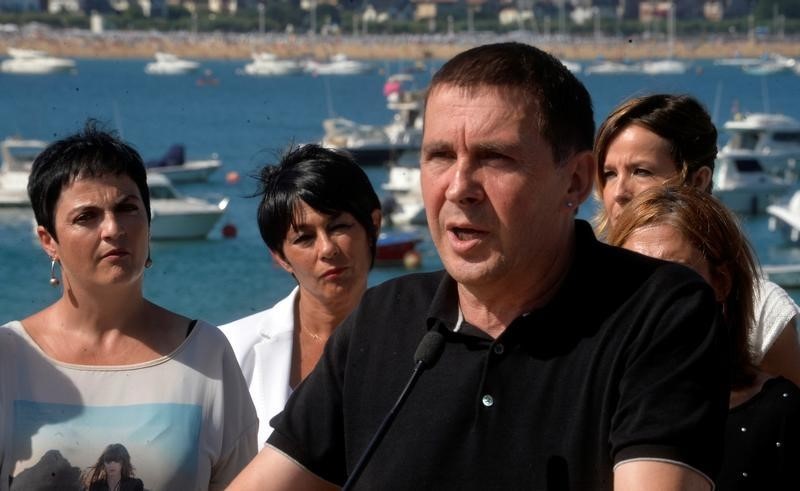 © Reuters. El Constitucional tumba la candidatura de Otegi a las elecciones vascas