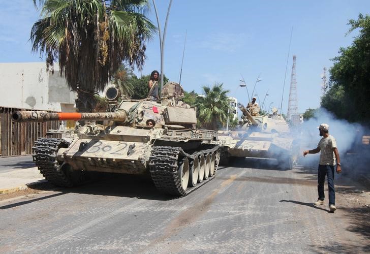 © Reuters. أمريكا تقول ليبيا تقترب من طرد الدولة الإسلامية من سرت