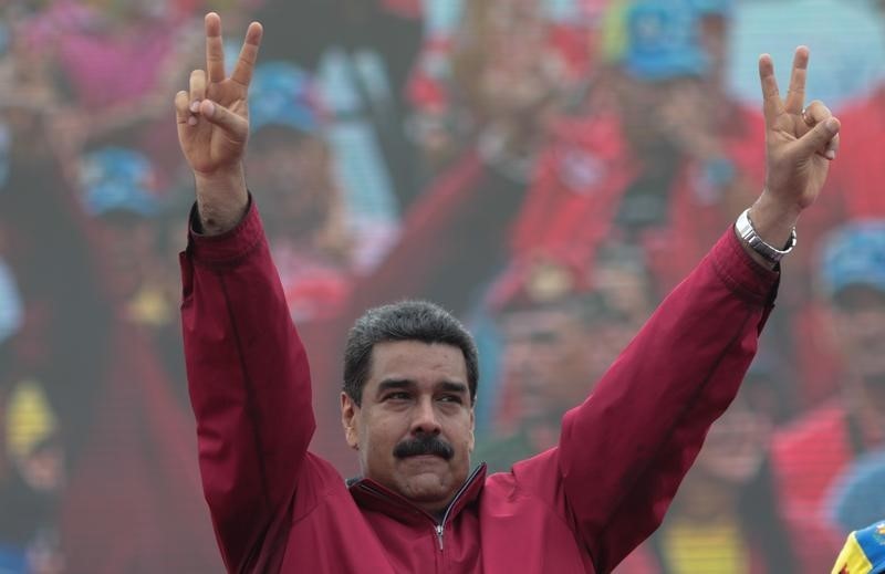 © Reuters. احتجاجات جديدة ضد الرئيس الفنزويلي تشهد إقبالا ضعيفا