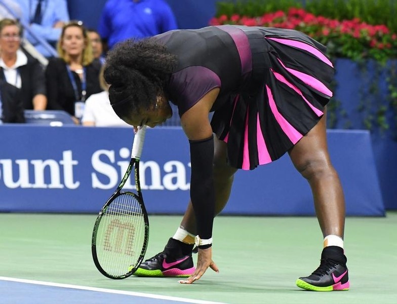 © Reuters. Pliskova elimina a Serena Williams en semifinales del Abierto de EEUU